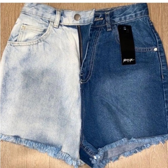 Nasty Gal Pants - Nasty Gal Denim Shorts